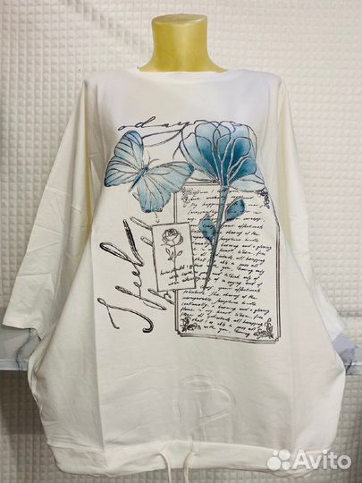 Футболка 54 р до 62 размер