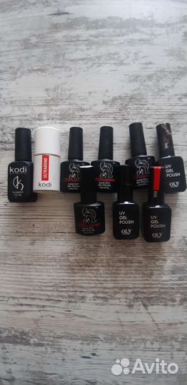 Гель лаки для маникюра бу