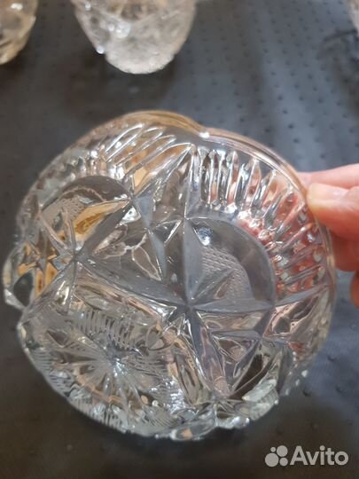 Хрустальные вазочки СССР