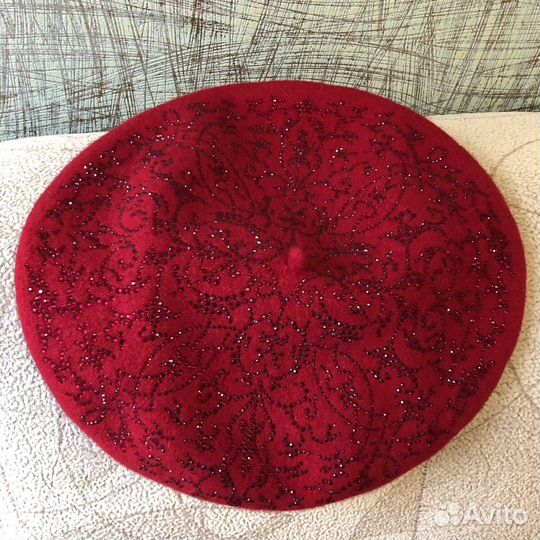 Берет из шерсти фабрики Tonak (Чехия)