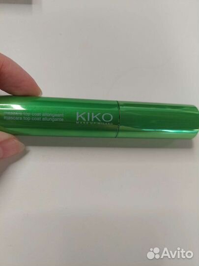 Тушь kiko mascara top coat allongeant