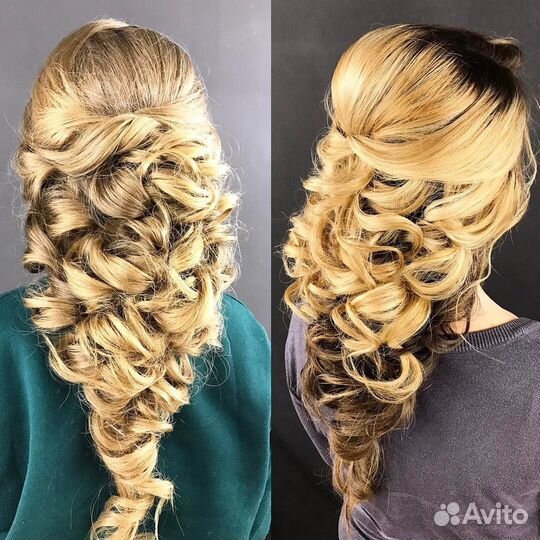 Прически вечерние свадебный стилист макияж