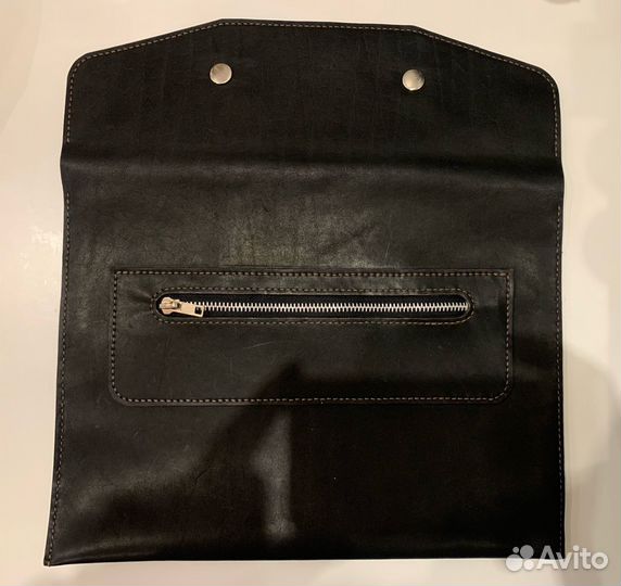 Папка для бумаг из натуральной кожи