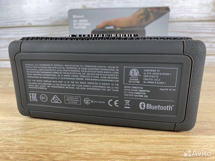 Колонка Marshall emberton