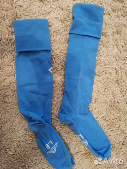 Футбольные детские щитки Adidas и гетры Lotto