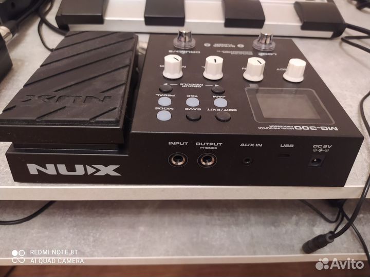 Гитарный процессор nux MG-300