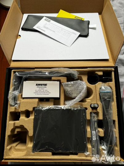Shure/slxd24/SM58 beta58A