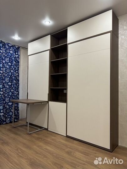 Кровать-трансформер со столом №71 на заказ