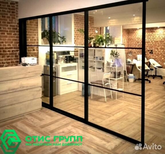 Перегородки для зонирования / Лофт перегородки