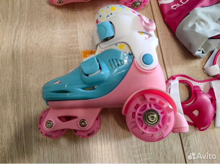 Детские ролики и защита