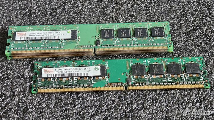 Оперативная память DDR2 512MB