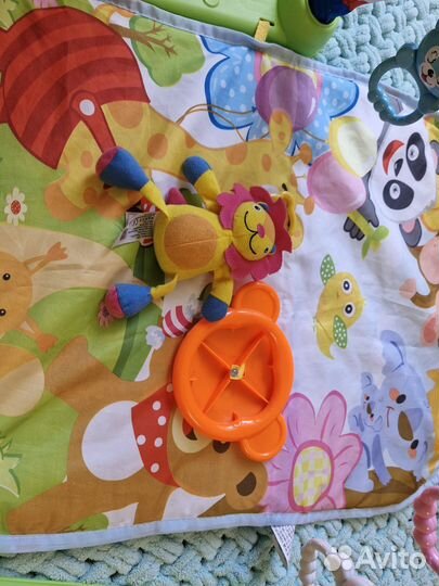 Развивающий коврик с пианино