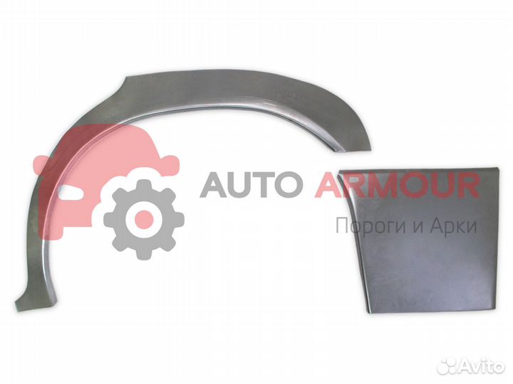 Задние арки Subaru Forester и другие