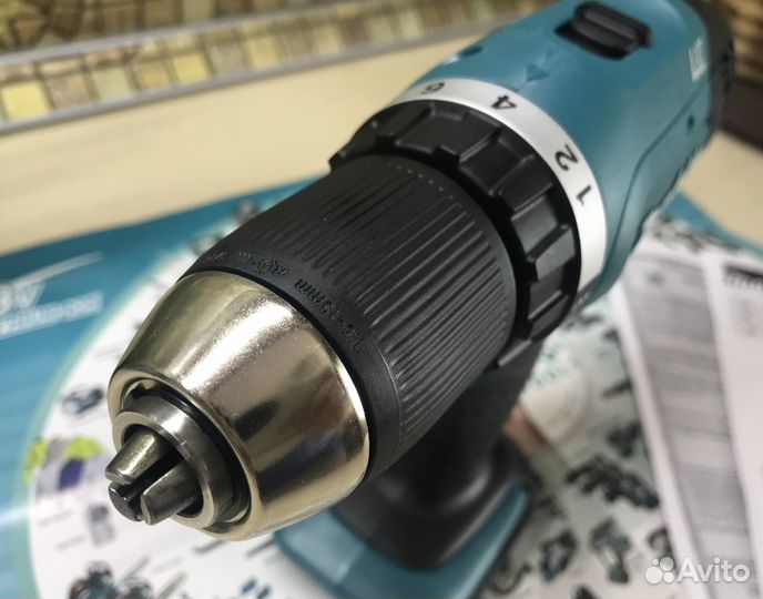 Аккумуляторная дрель-шуруповерт Makita DDF453 18В