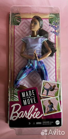 Кукла Барби (Barbie), мтм, йога, Джун