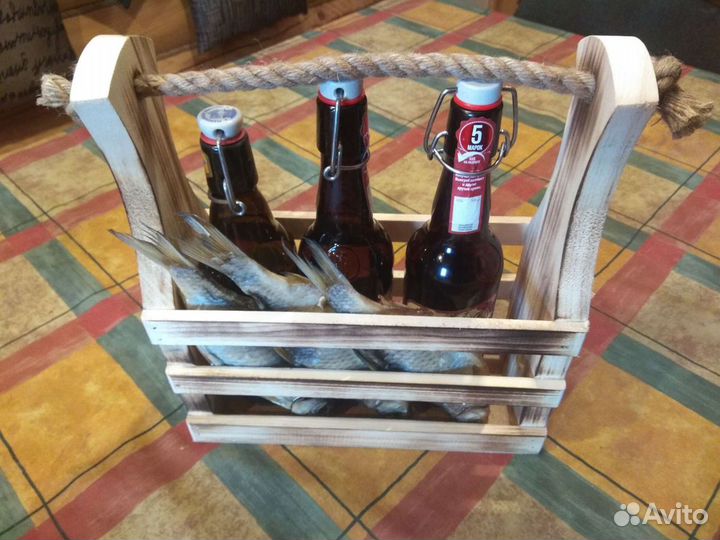 Подарочный ящик для пива/вина