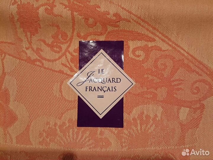 Скатерть Франция новая хлопок жаккард 175х175