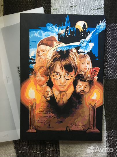 Готовая картина по номерам