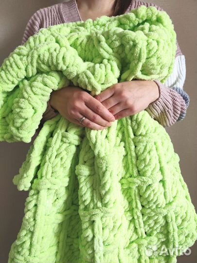 Плюшевый плед