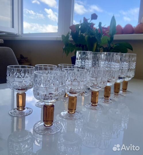 Фужеры хрустальные СССР