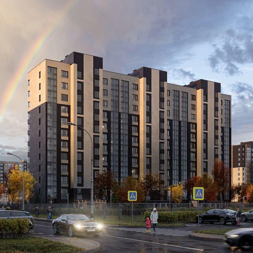 3-к. квартира, 81,3 м², 5/12 эт.