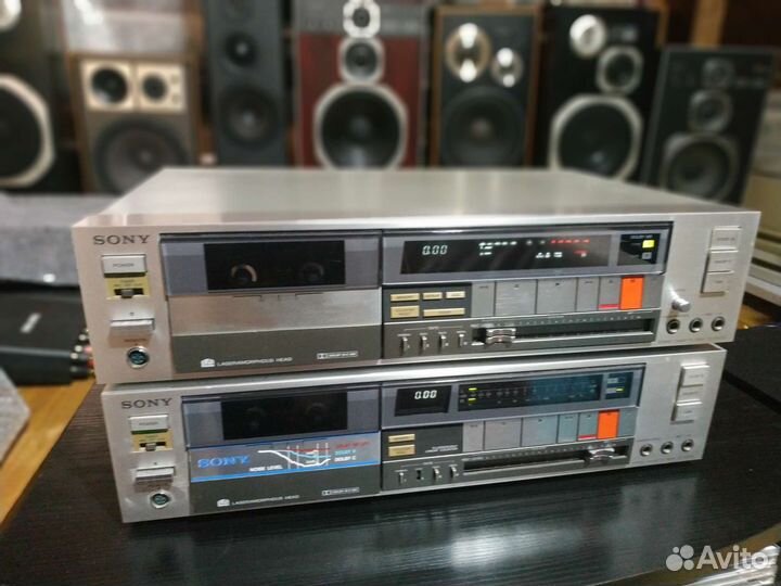 Топовые кассетные деки sony TC FX-66/77