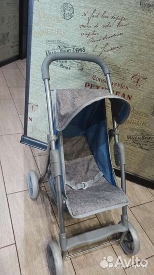 Коляска для куклы прогулочная с козырьком Melobo