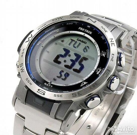 Часы Casio PRO trek PRW-31YT-7JF titan титан