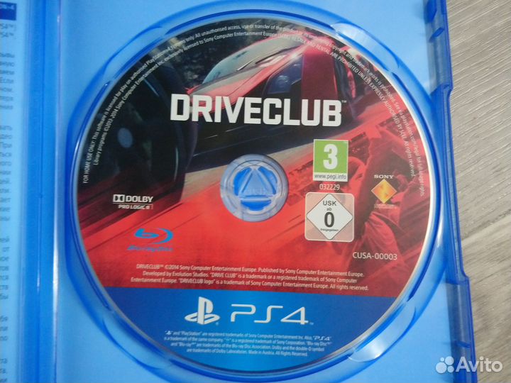 Driver club ps4