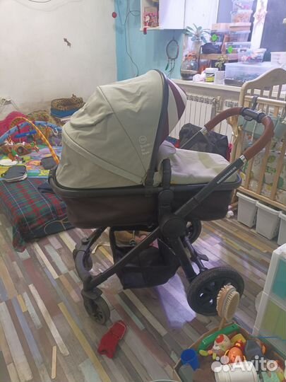 Коляска-трансформер Happy Baby Mommer, dark green