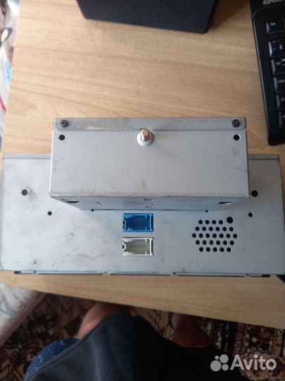 Штатная магнитола на BMW X5 E53