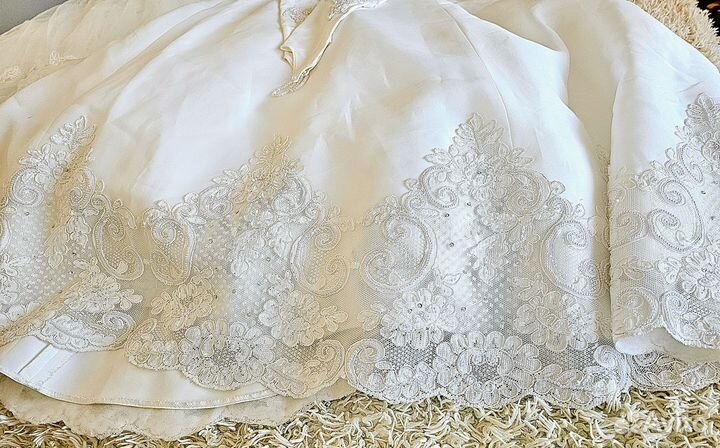 Свадебное платье Ручная вышивка Роскошное