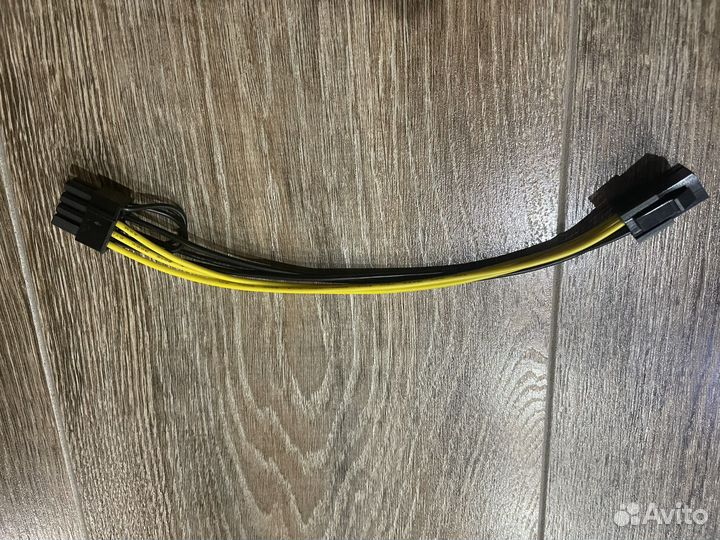 Переходник доппитания для видеокарт 6PIN-8PIN