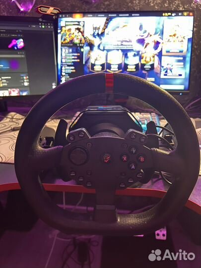 Игровой руль 900 градусов