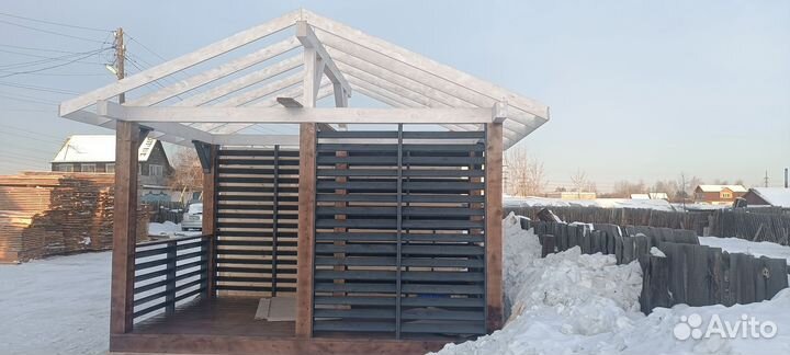 Беседка из дерева