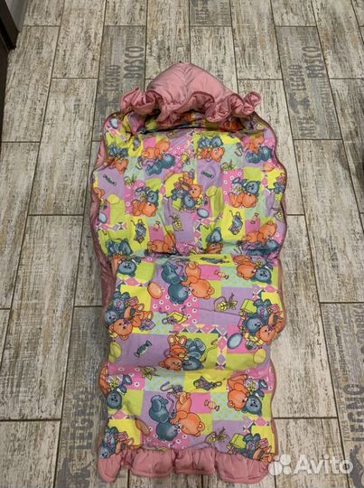 Конверт в коляску/санки пуховый