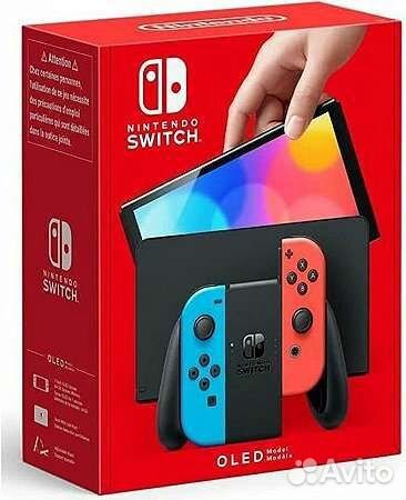 Nintendo switch oled в идеальном состоянии