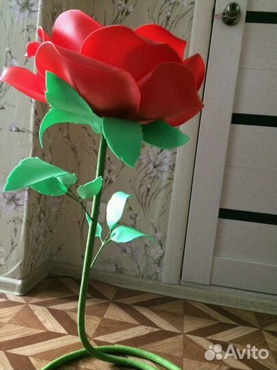 Роза светильник из изолона