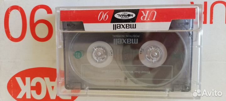 Аудиокассеты maxell ur90 с записями