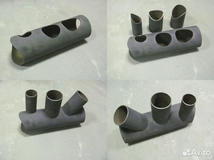 Резка труб, круглых, профильных, листового металла