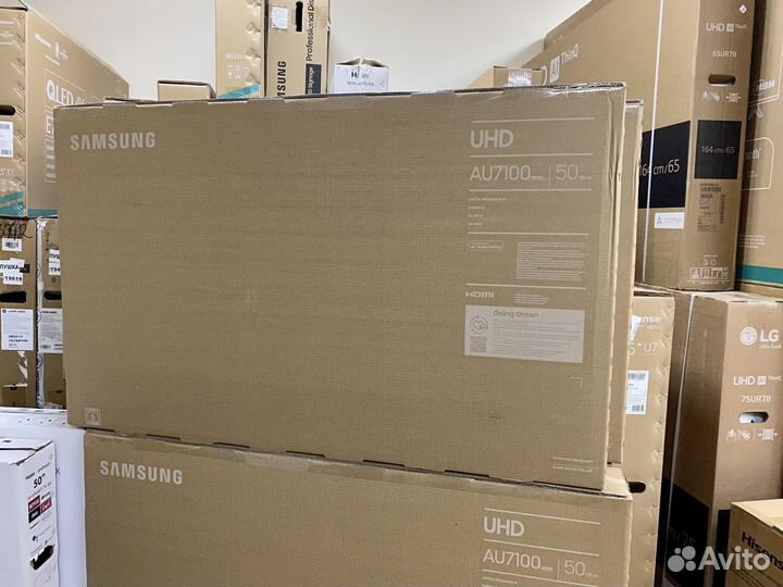 Новый 4K Samsung 50 SMART TV HDR 2023