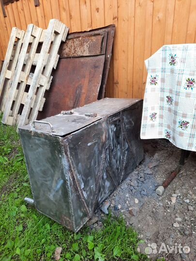 Бак для воды металлический