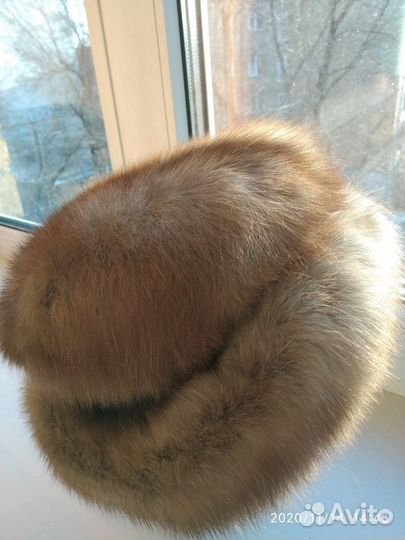 Шапка из соболя