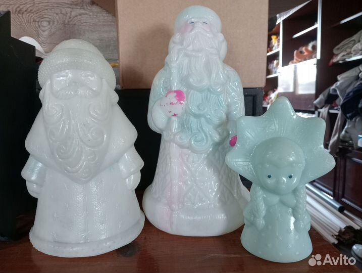 Дед мороз и снегурочка под елку СССР