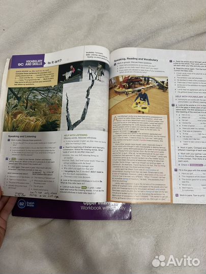 Учбеник и тетрадь Face2Face b2