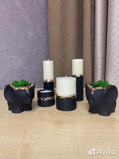 Изделия из гипса Слоник