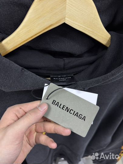 Худи balenciaga oversize (новинка 2025)