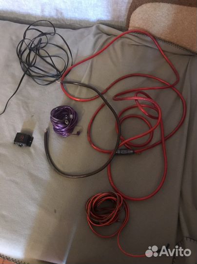 Провода для подключения сабвуфера урал