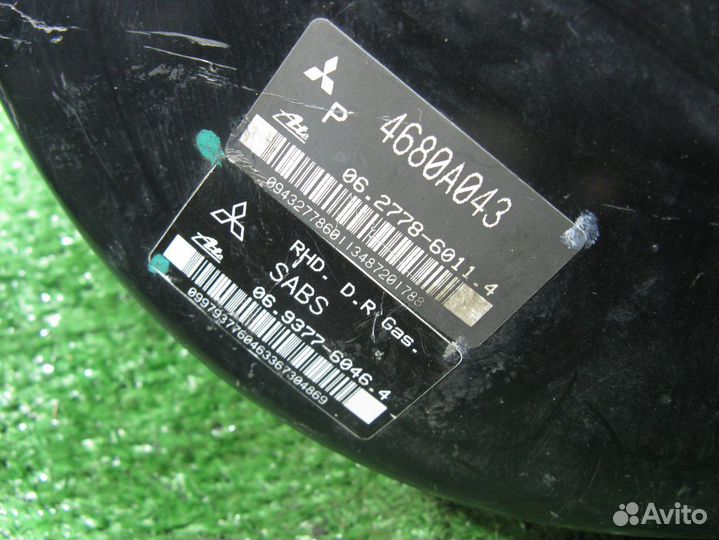 Вакуумный усилитель mitsubishi CX1A,CX2A,CX3A,CX4A