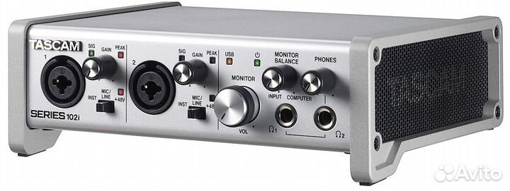 USB аудиоинтерфейс Tascam series 102i